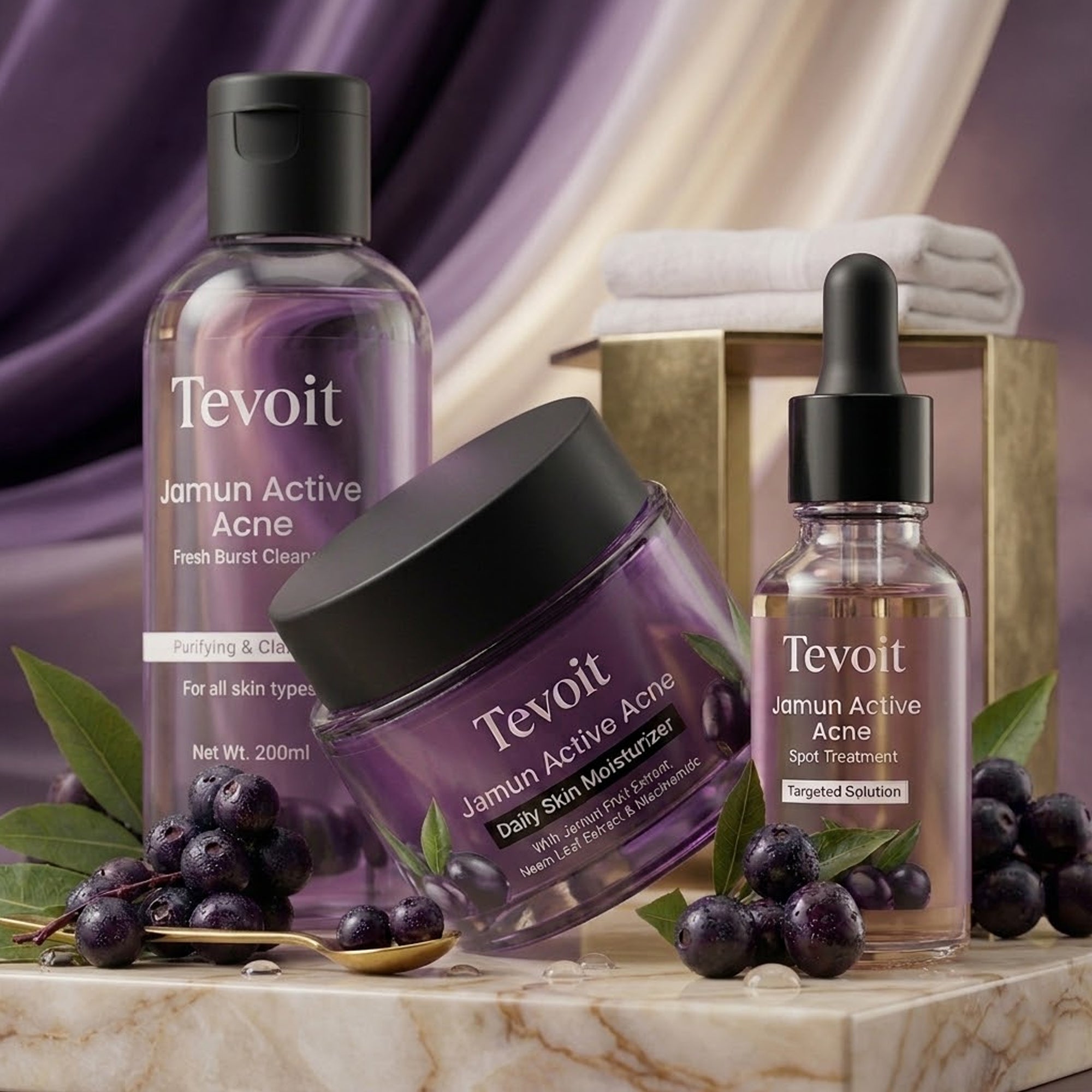 Tevoit Jamun Active Acne Daily Skin Moisturizer