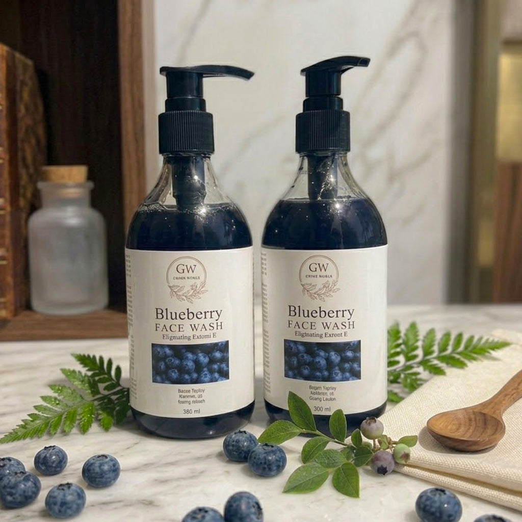 Tevoit Blueberry Face Wash (Pack of 2) – Oil Control & Glow (300ml Each)