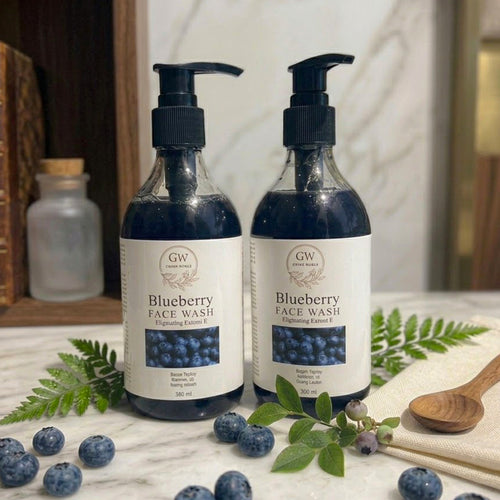 Tevoit Blueberry Face Wash (Pack of 2) – Oil Control & Glow (300ml Each)
